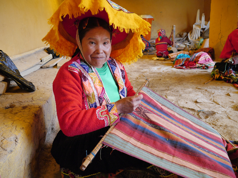 On The Cloth Road in Peru The Sallac Community ClothRoads
