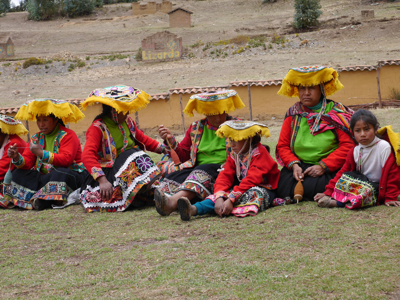 On The Cloth Road in Peru The Sallac Community ClothRoads