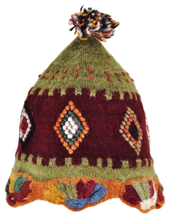 Handknitted Peruvian Hat for Kids